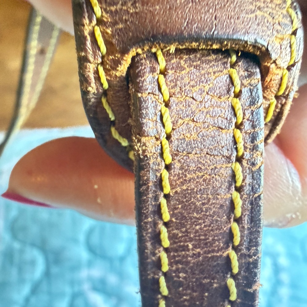 Louis Vuitton Monogram Black and Brown Shoulder Bag - Picture 12 of 16